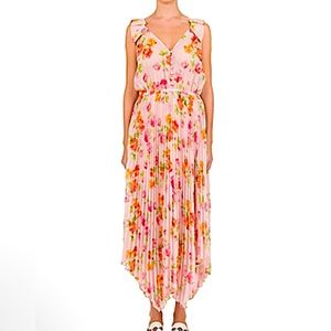Kooples Paris Floor-Length Floral Dress